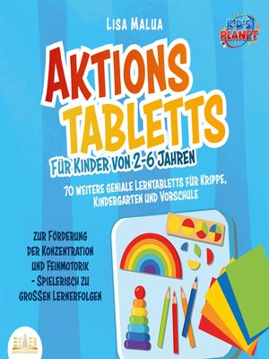 cover image of Aktionstabletts für Kinder von 2-6 Jahren